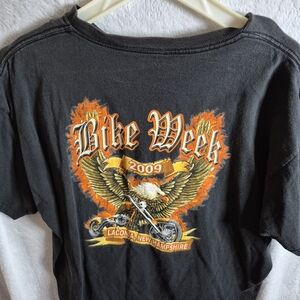 Bike Week 2009 M/L Laconia NH Tee Shirt